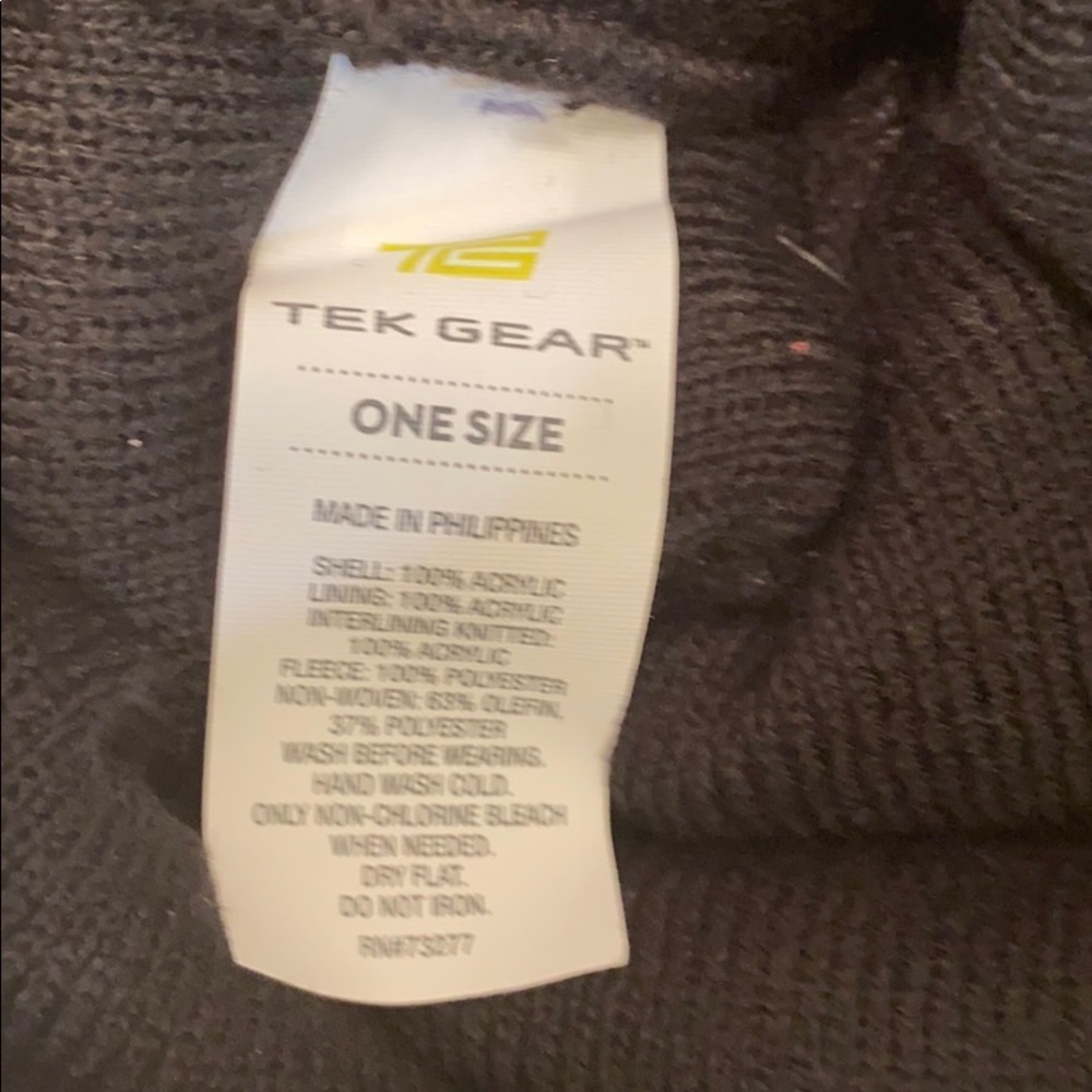 Tek Gear WarmTek Striped Knit Watch Cap - Picture 2 of 3